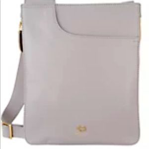 Radley of London medium zip around expandable cross body. Color Ash. Worn once